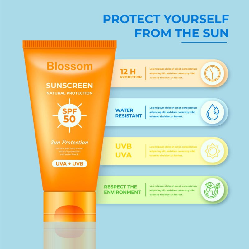 Blossom Sun Screen Cream