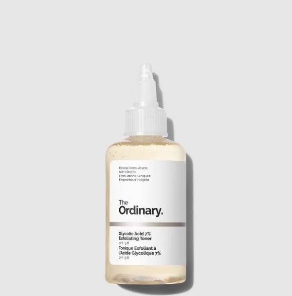 The Ordinary Glycolic Acid 7% Toner – Exfoliating Solution for Smooth & Radiant Skin