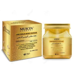 24K GOLD REGENERATING FACE & BODY SCRUB - LUXURIOUS EXFOLIATION & RENEWAL