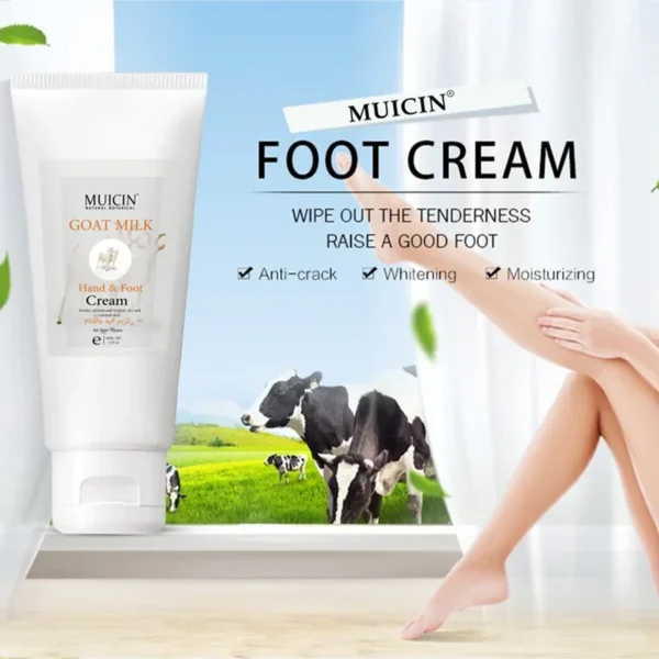 GOAT MILK RENEWAL CREAM FOR HANDS & FEET - SOFTENING & BRIGHTENING CARE