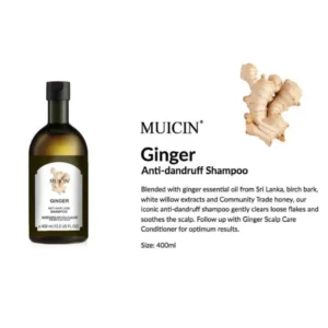 GINGER ANTI-HAIR LOSS SHAMPOO - STIMULATE & NOURISH