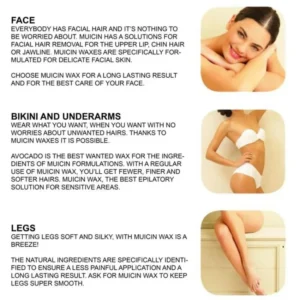 Muicin Avocado Enriched Brazilian Wax - Hair Removal