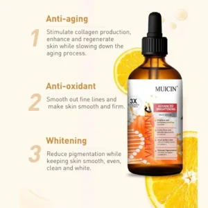 3X ADVANCED BRIGHTENING VITAMIN C SERUM - TRIPLE-ACTION GLOW