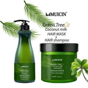 GREEN TEA & COCONUT MILK HAIR PROTEIN MASK - LUXE RECONDITIONING