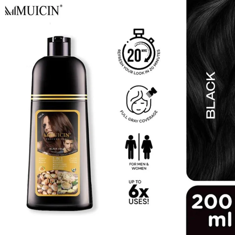 5 in 1 Hair Color Shampoo