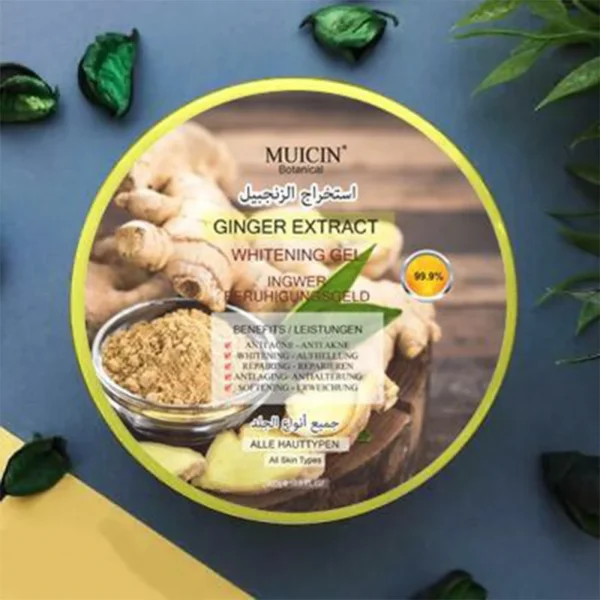 Muicin Brightening & Soothing Ginger Gel - Radiance Through Nature