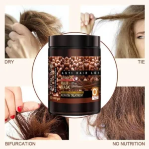 ARGAN OIL & ONION EXTRACT ANTI HAIR LOSS KERATIN TREATMENT MASK - 1000G