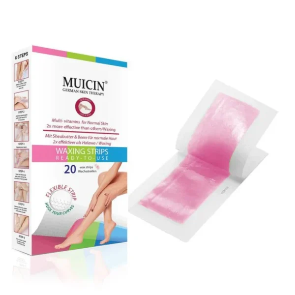 Muicin Wax Strips - Quick Clean & Effective