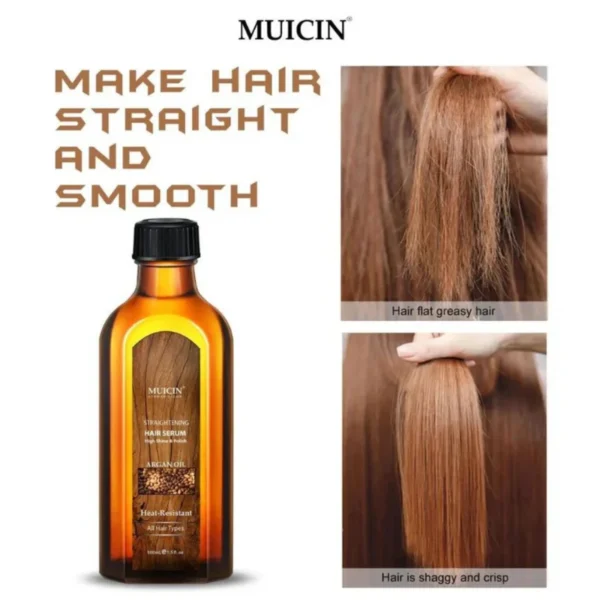 Muicin 100ML Argan Oil Hair Serum for Smooth & Straight Hair