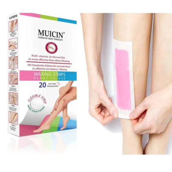 Muicin Wax Strips - Quick Clean & Effective