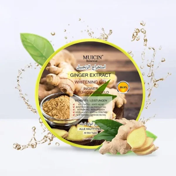 Muicin Brightening & Soothing Ginger Gel - Radiance Through Nature