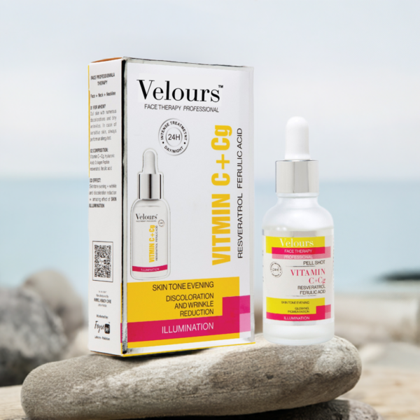 Velours Brightening Serum with Vitamin C, Cg & Ferulic Acid (30ml)