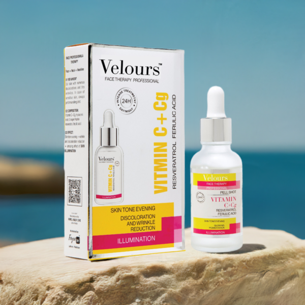 Velours Brightening Serum with Vitamin C, Cg & Ferulic Acid (30ml)