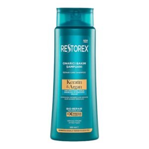 Restorex Keratin & Argan Repair Shampoo - 500ml | Strengthen & Nourish Hair